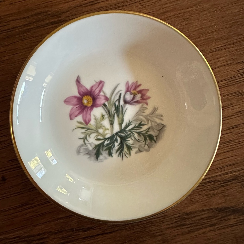 Vintage Royal Worcester Fine Bone China trinket dish.